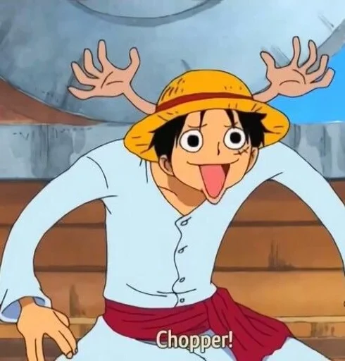 Эмодзи One Piece  😳