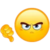 Telegram emoji «Колобки» 👎