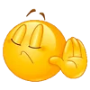 Telegram emoji «Колобки» 🤚