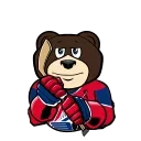 KHL 22/23 mini (animated) emoji 🐻