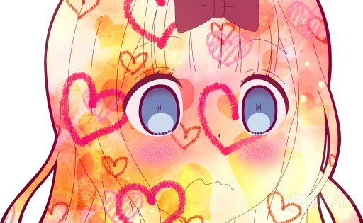 Kaguya-sama wa Kokurasetai (Love is War - Ultra Romantic) emoji 😳