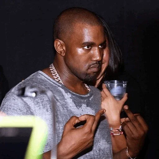 Эмодзи Kanye West 😐