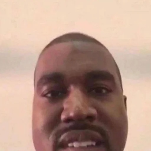 Kanye West  emoji 😶