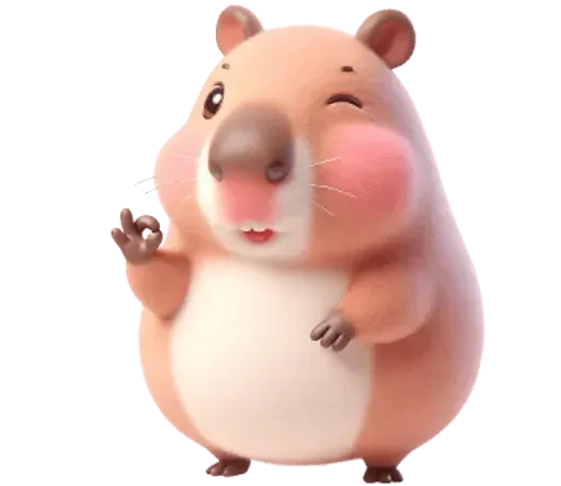 Kapi Sticker Kapi Capybara Telegram stickers