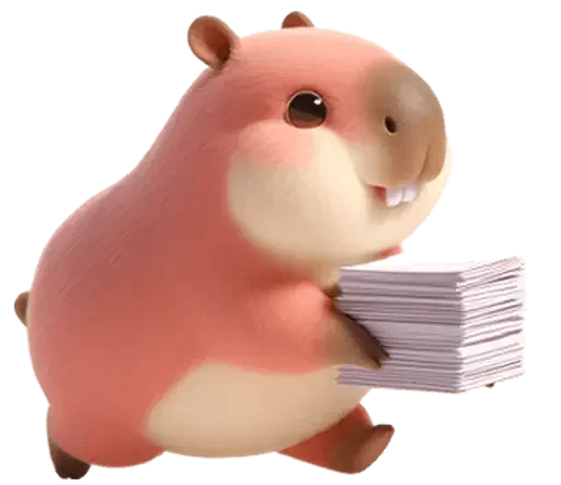 Kapi Sticker Kapi Capybara Telegram stickers