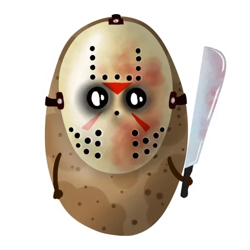 Telegram stiker «Funny Potato» 😕