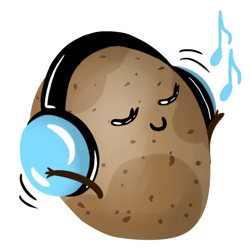 Стікер Funny Potato 😧