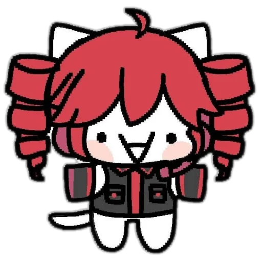 Teto Sticker Disguested 5 Telegram Sticker 🪑 from «Kasane Teto» pack