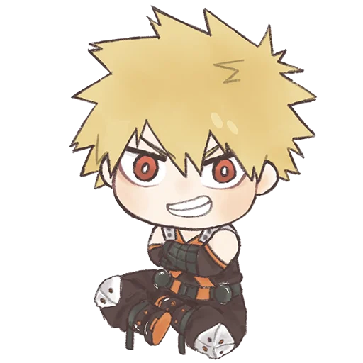 Telegram Sticker «Bakugou Katsuki» ?