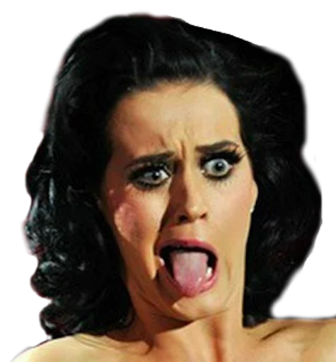 Telegram stiker «Katy» 😝