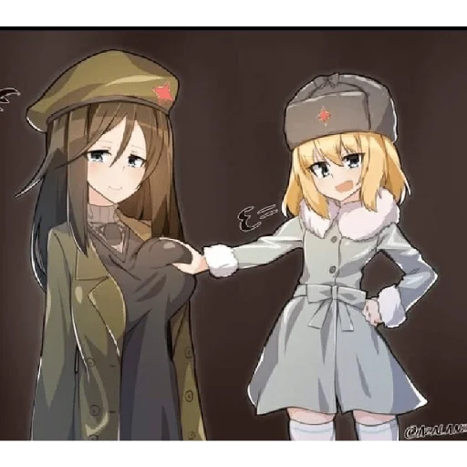 Katyusha Girls und Panzer emoji 😳