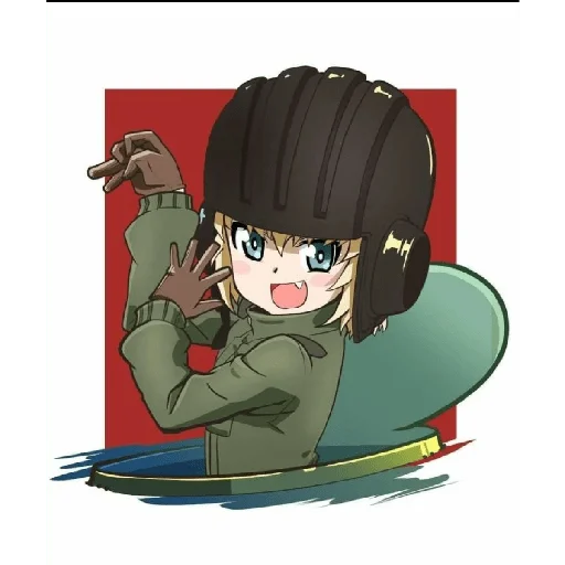 Katyusha ("Girls und Panzer") part 8 emoji 😁
