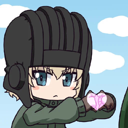Katyusha Girls und Panzer emoji 🫶