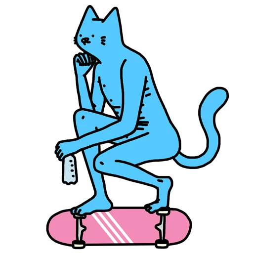Telegram stiker «Kat» 💭