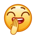 Эмодзи Kawaii emoji 😁