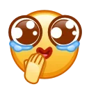Эмодзи Kawaii emoji 🥲