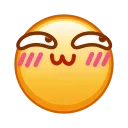 Стикер Kawaii emoji ☺