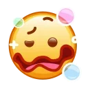 Стикер Kawaii emoji 🥴