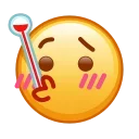 Стікер Kawaii emoji 🤒