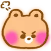 Эмодзи Kawaii emoji animal mix kwii 😡