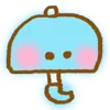 Эмодзи Kawaii emoji animal mix kwii ☂