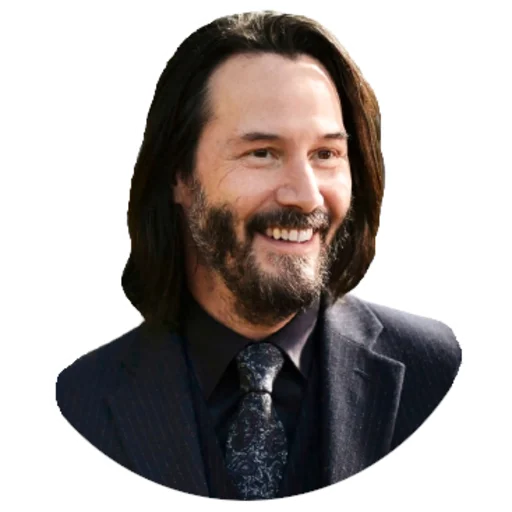 Telegram stiker «Keanu Reeves » 😄