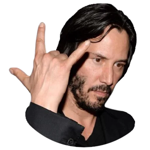 Telegram Sticker «Keanu Reeves» 🤟
