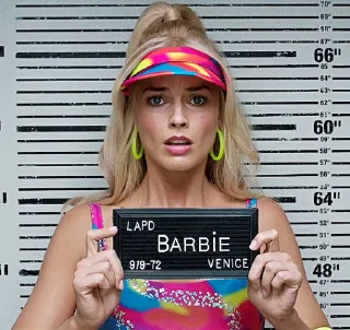 Barbie stiker 😨