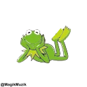 Kermit sticker 🐸
