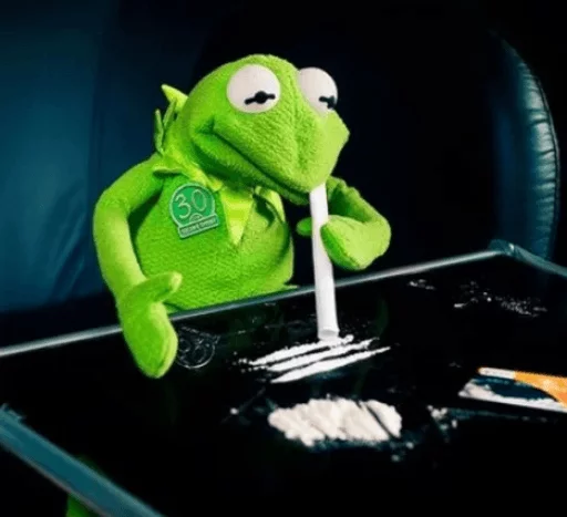 Эмодзи Kermit by Dradoz & Luke 😵