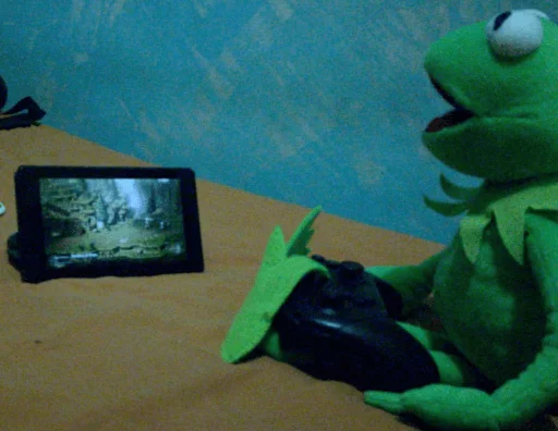Эмодзи Kermit by Dradoz & Luke 🎮
