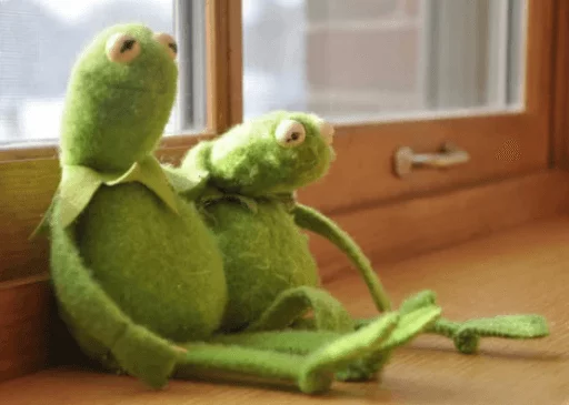 Эмодзи Kermit by Dradoz & Luke 🙁