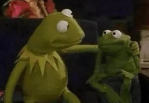 Эмодзи Kermit by Dradoz & Luke 👨‍👦