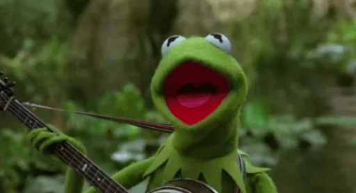Эмодзи Kermit by Dradoz & Luke 🎻
