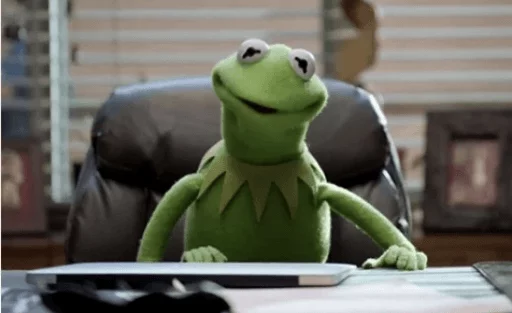 Эмодзи Kermit by Dradoz & Luke 🙂