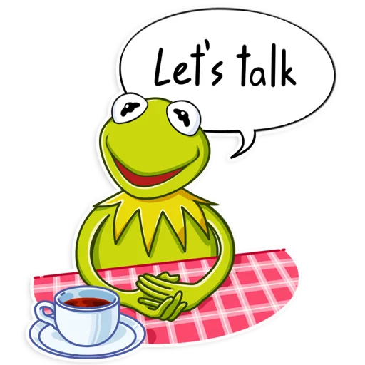 Telegram Sticker «Kermit the Frog» 