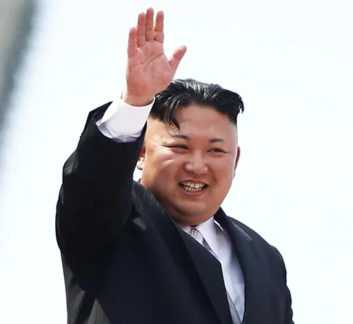 Ким Северная Корея emoji 🤚