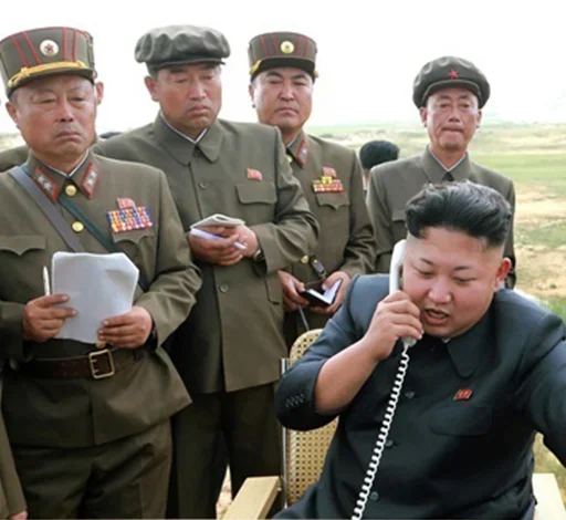 Стикер Telegram «Ким Северная Корея» ?