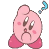 Kirby Emoji Pack emoji 🤔
