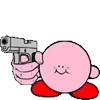 Kirby Emoji Pack emoji 🔫