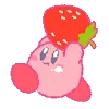 Kirby Emoji Pack emoji 🍓