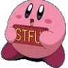 Kirby Emoji Pack emoji 🖕