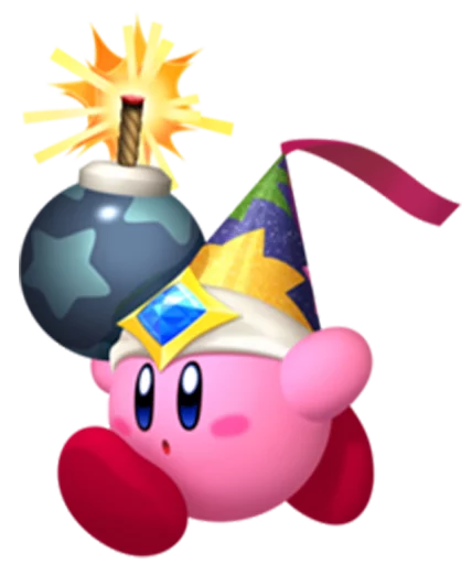 Стікер Kirby Ultimate Pack 💣