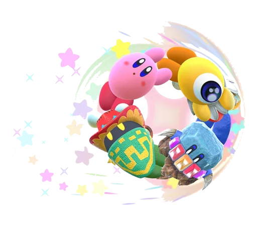 Эмодзи Kirby Ultimate Pack 👨‍👧‍👧