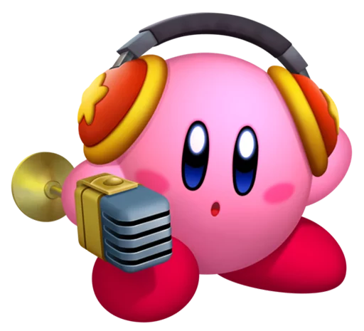 Kirby Ultimate Pack sticker 🎤