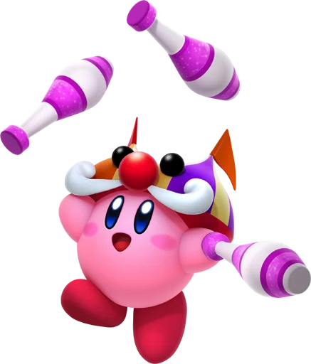 Эмодзи Kirby Ultimate Pack 🎳