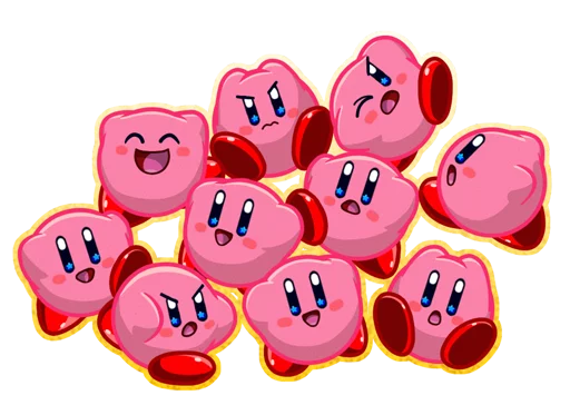 Kirby Ultimate Pack stiker 💞