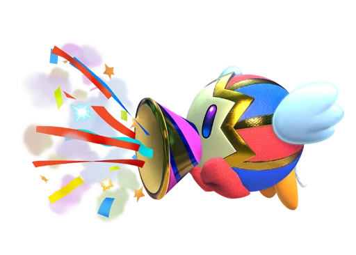 Эмодзи Kirby Ultimate Pack 🎇