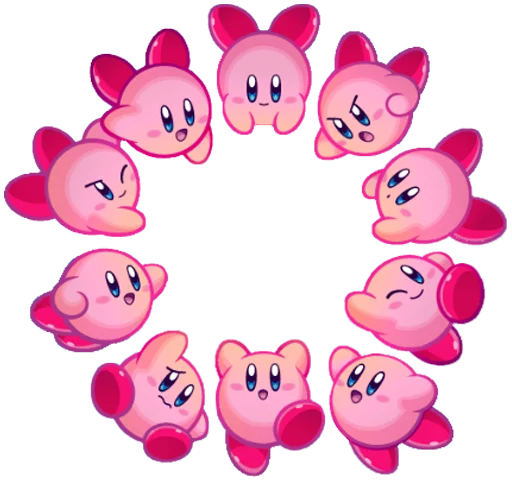 Стікер Kirby Ultimate Pack ❤️