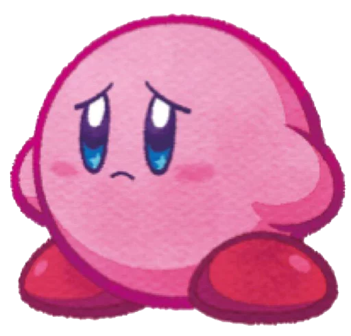 Kirby Ultimate Pack sticker 😢